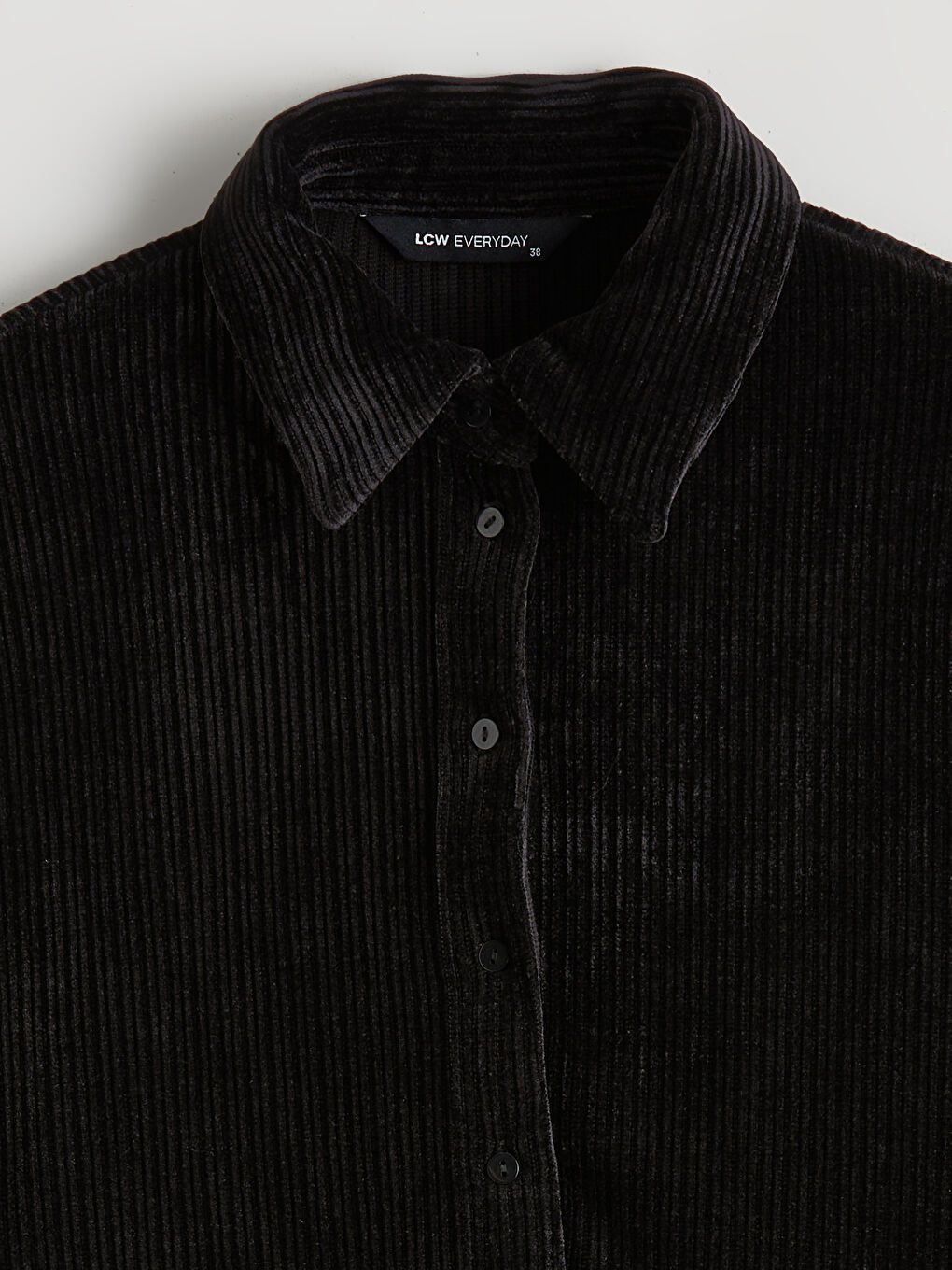 Женщины Черный Рубашка-5