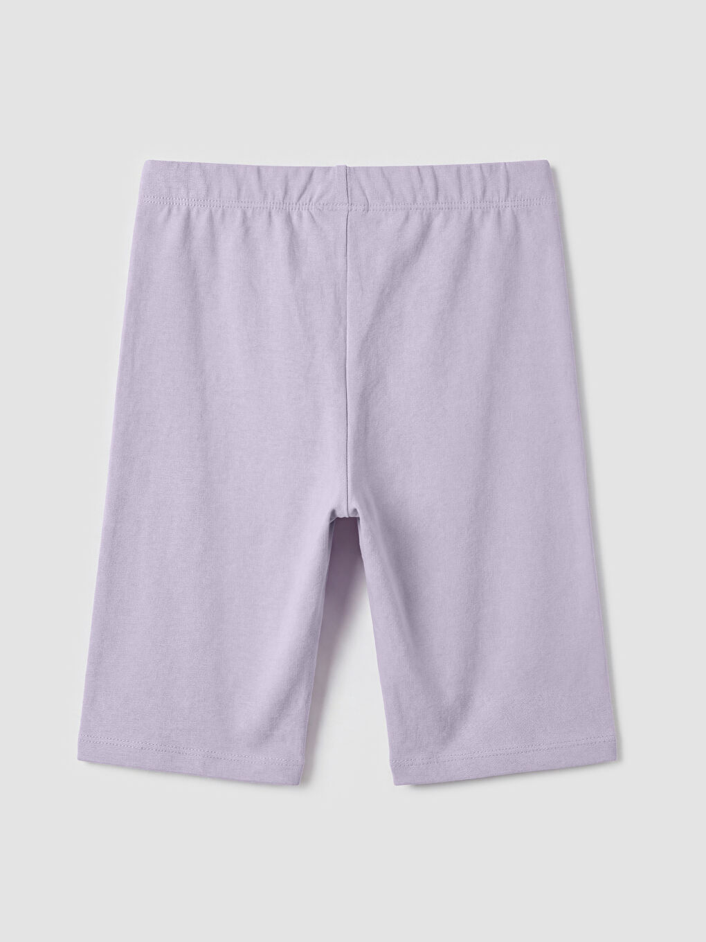 Lila Basic Kız Çocuk Kısa Tayt-1