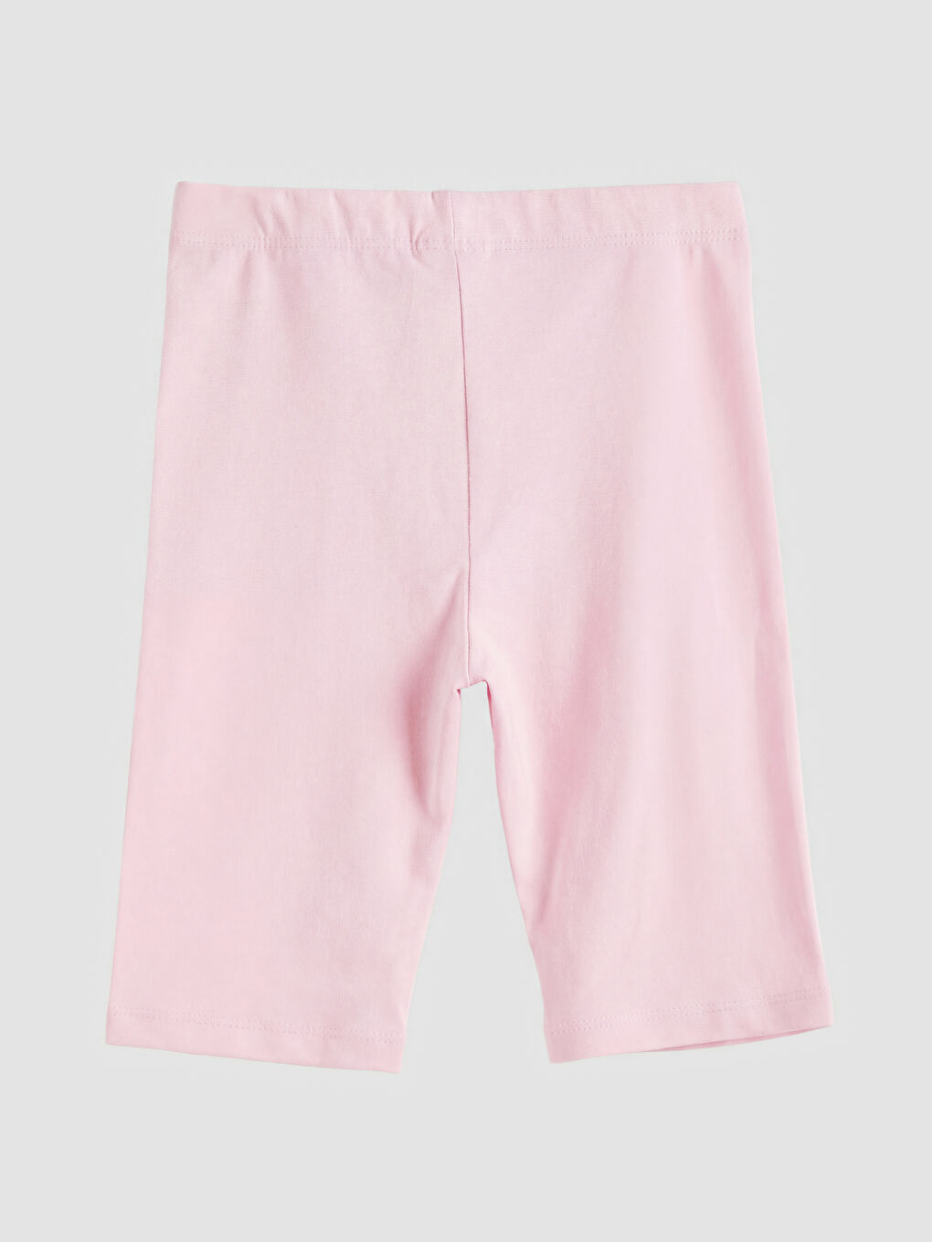 Pembe Basic Kız Çocuk Kısa Tayt-1