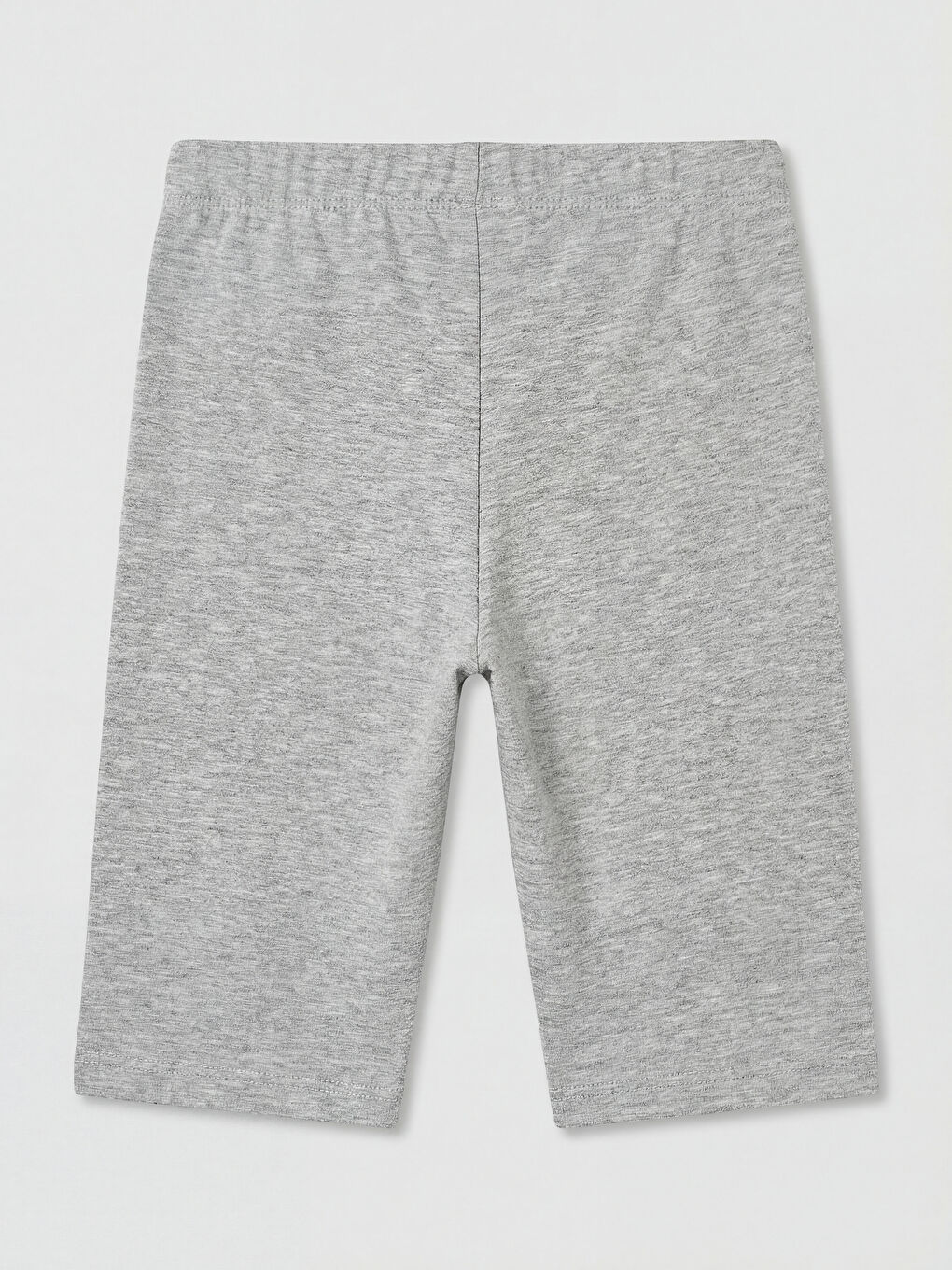 Gri Basic Kız Çocuk Kısa Tayt-1