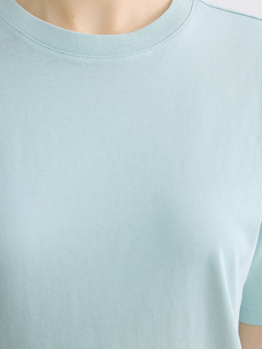 Женщины Зелёный Футболка-2