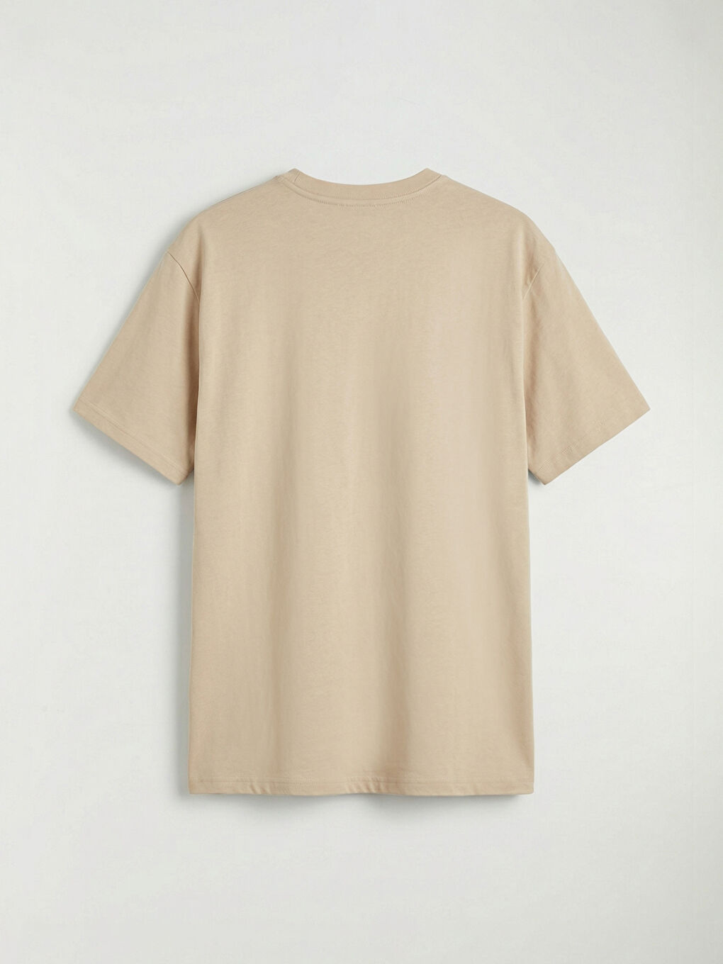 Woman BEIGE T-Shirt-5