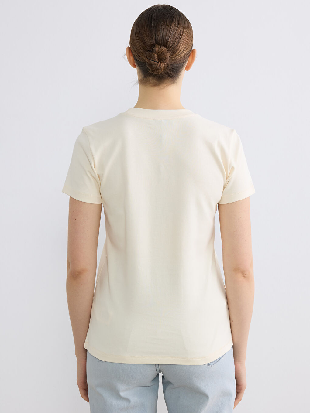 Әйелдер сарғыш Футболка-3