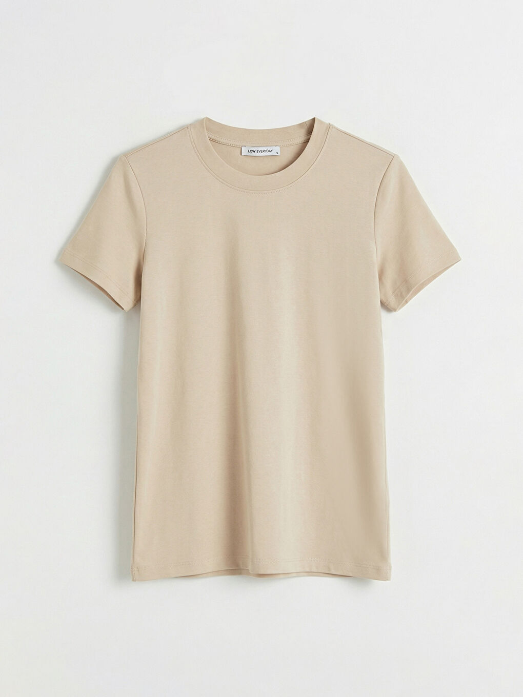 Woman BEIGE T-Shirt-4