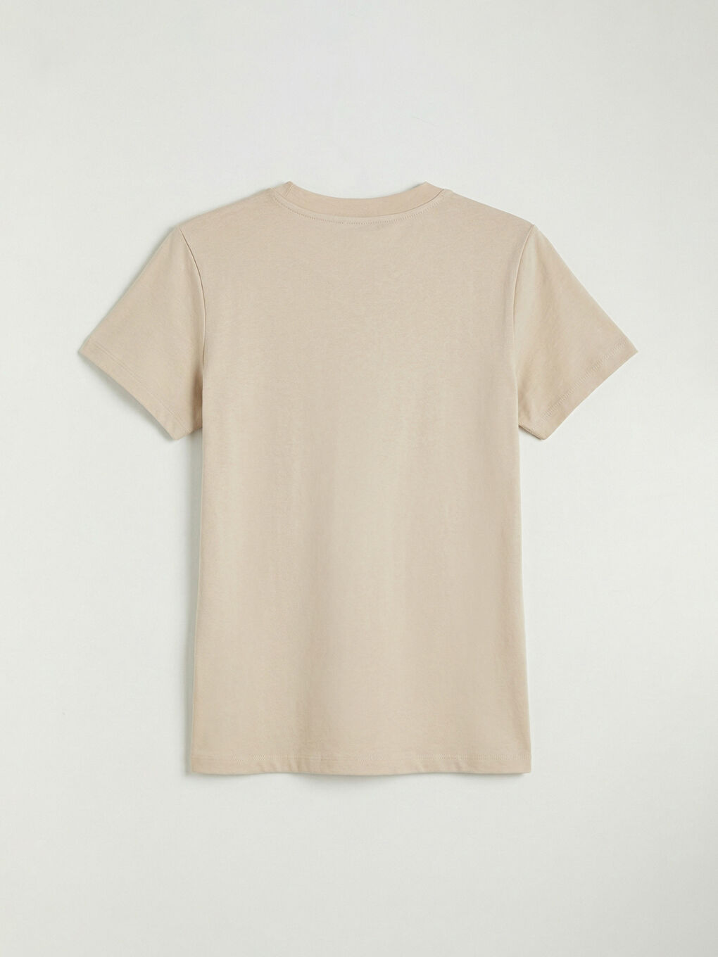 Woman BEIGE T-Shirt-5