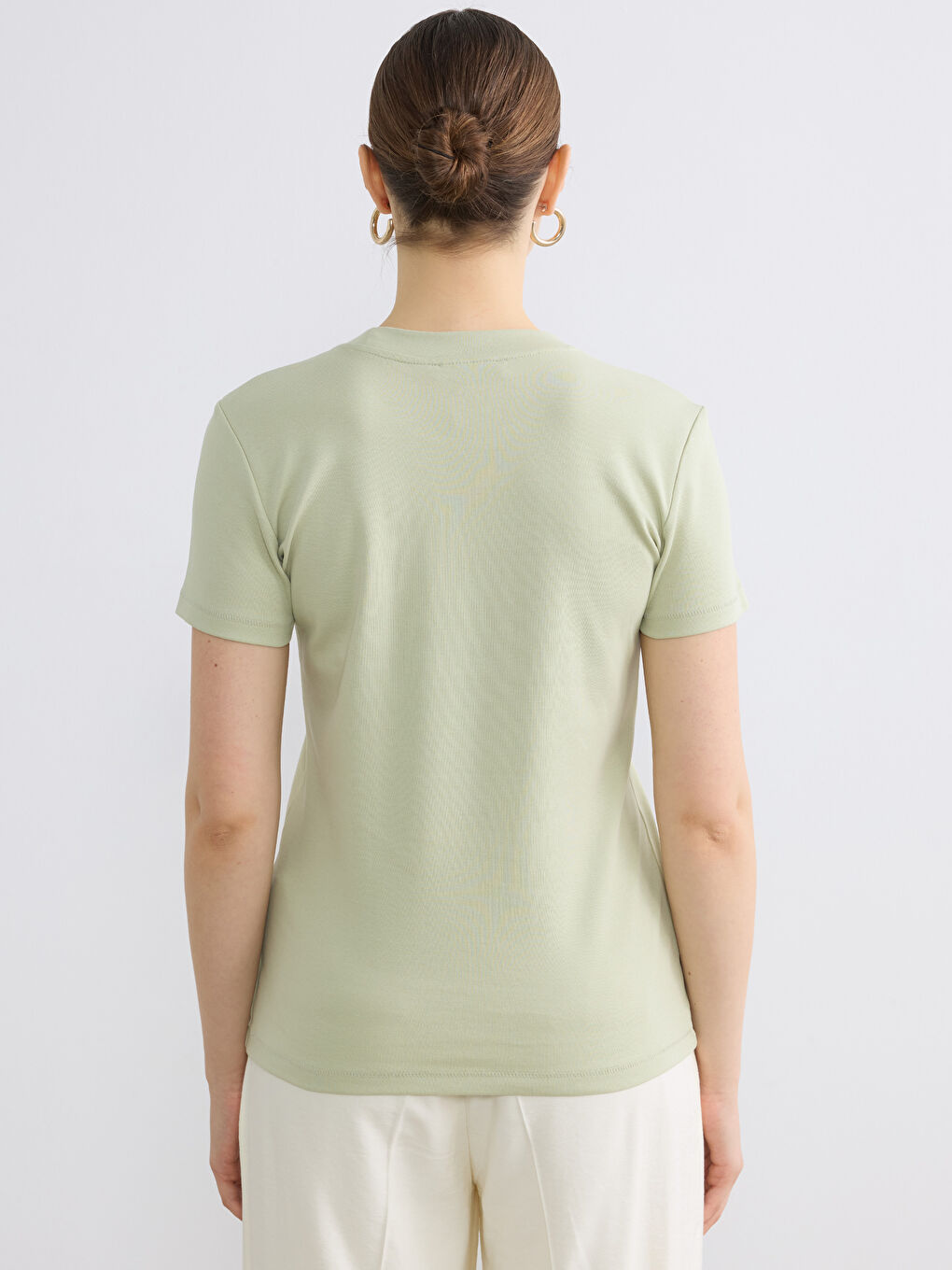 Әйелдер жасыл Футболка-3