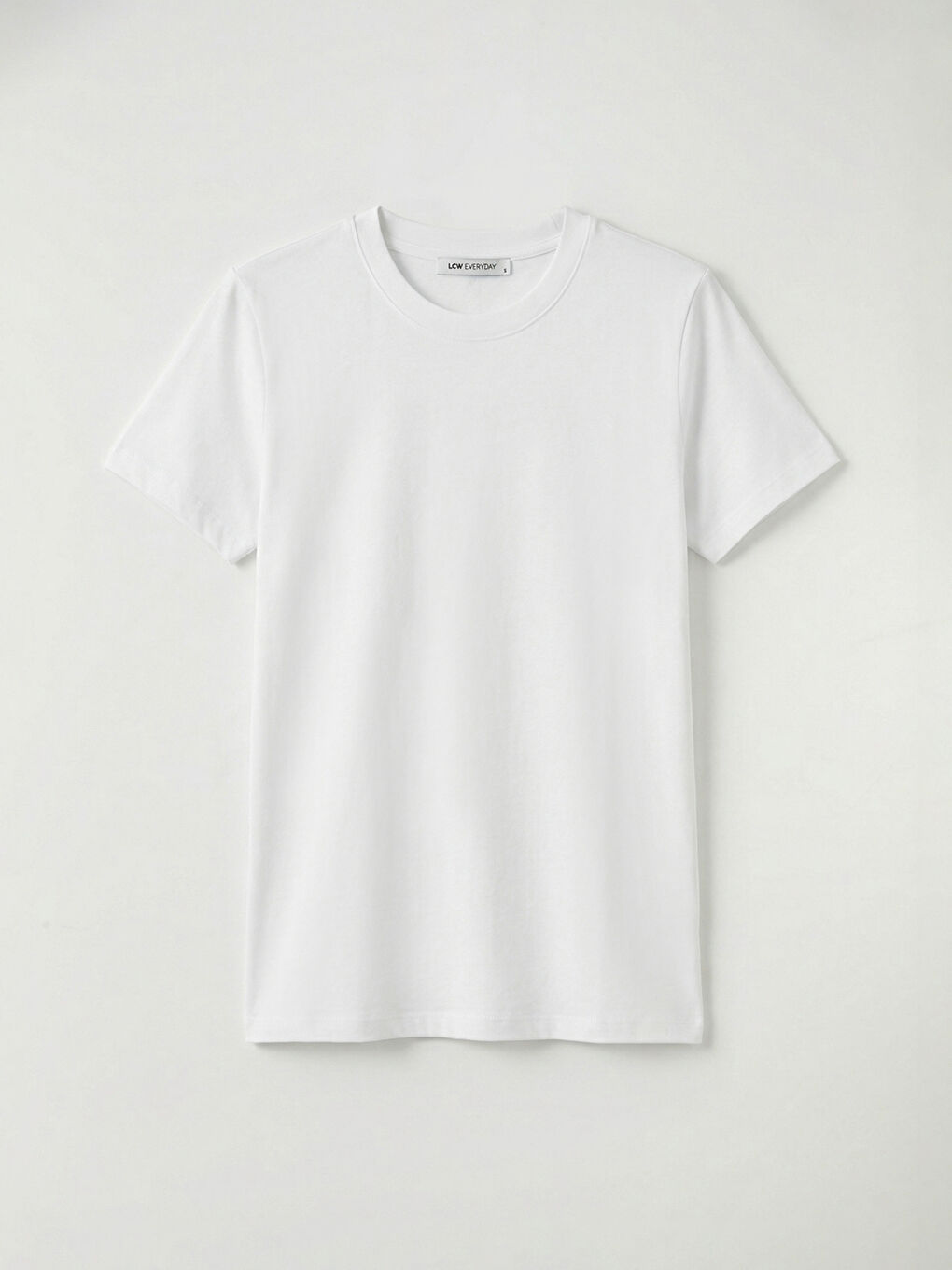 Женщины Белый Футболка-4