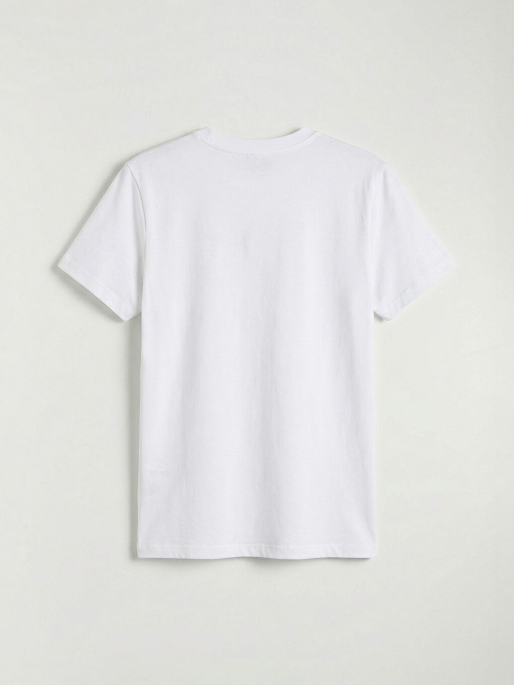 Женщины Белый Футболка-5