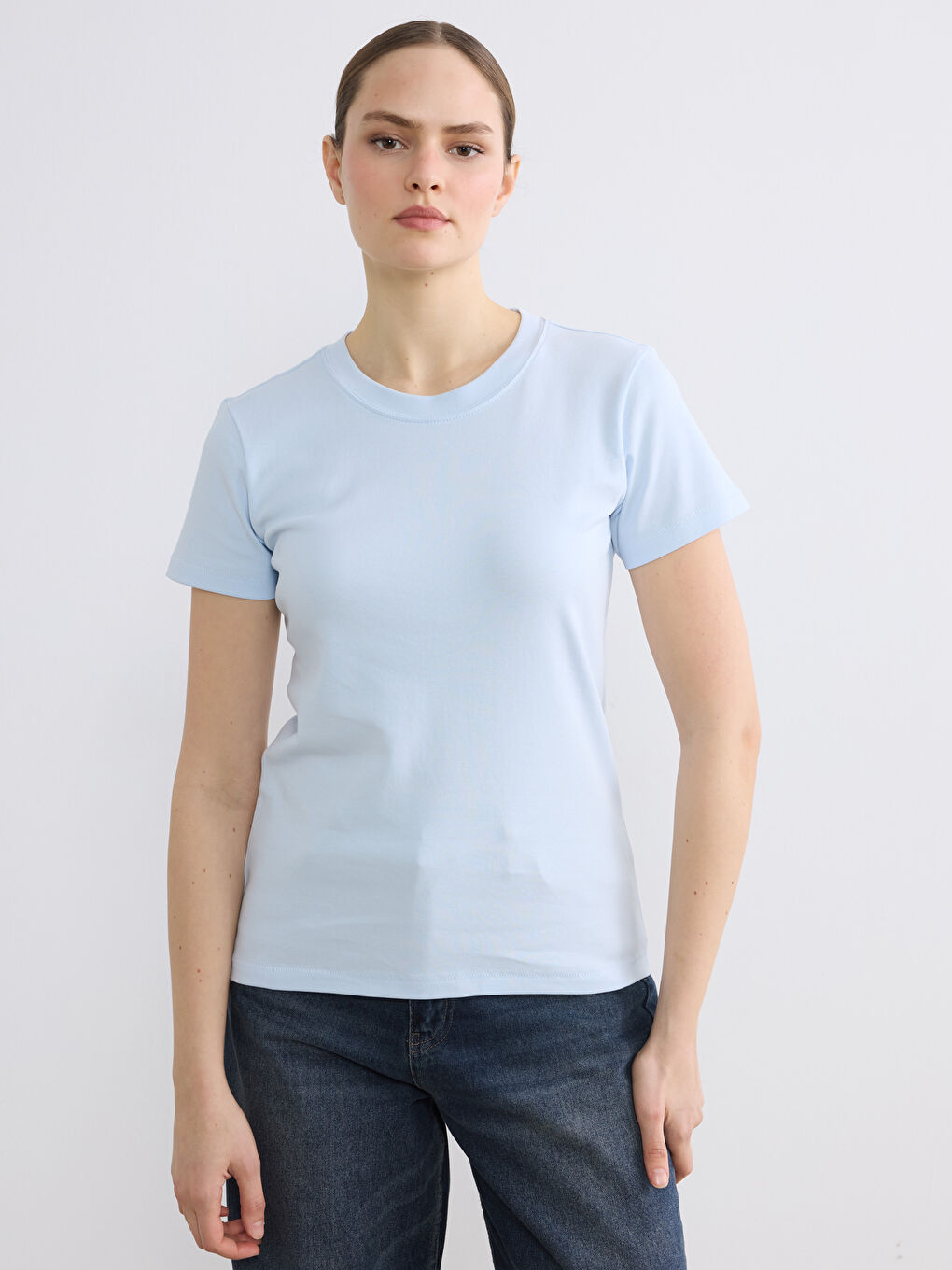 Әйелдер көгілдір Футболка