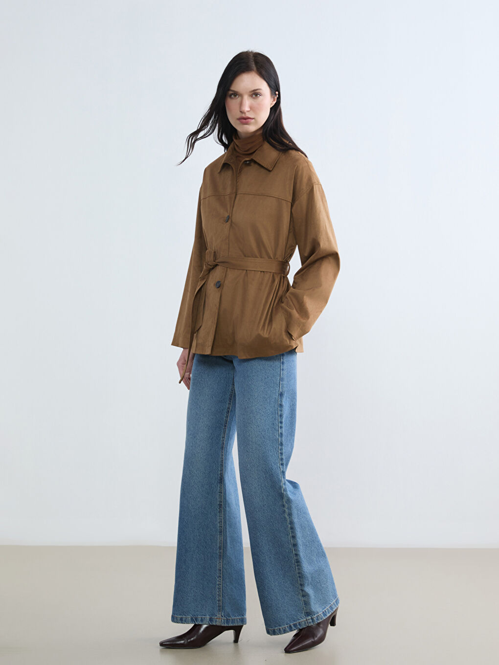 Women's Suede Jacket-1