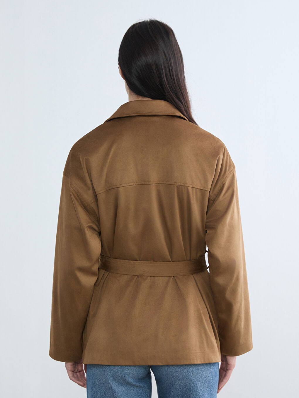 Women's Suede Jacket-4