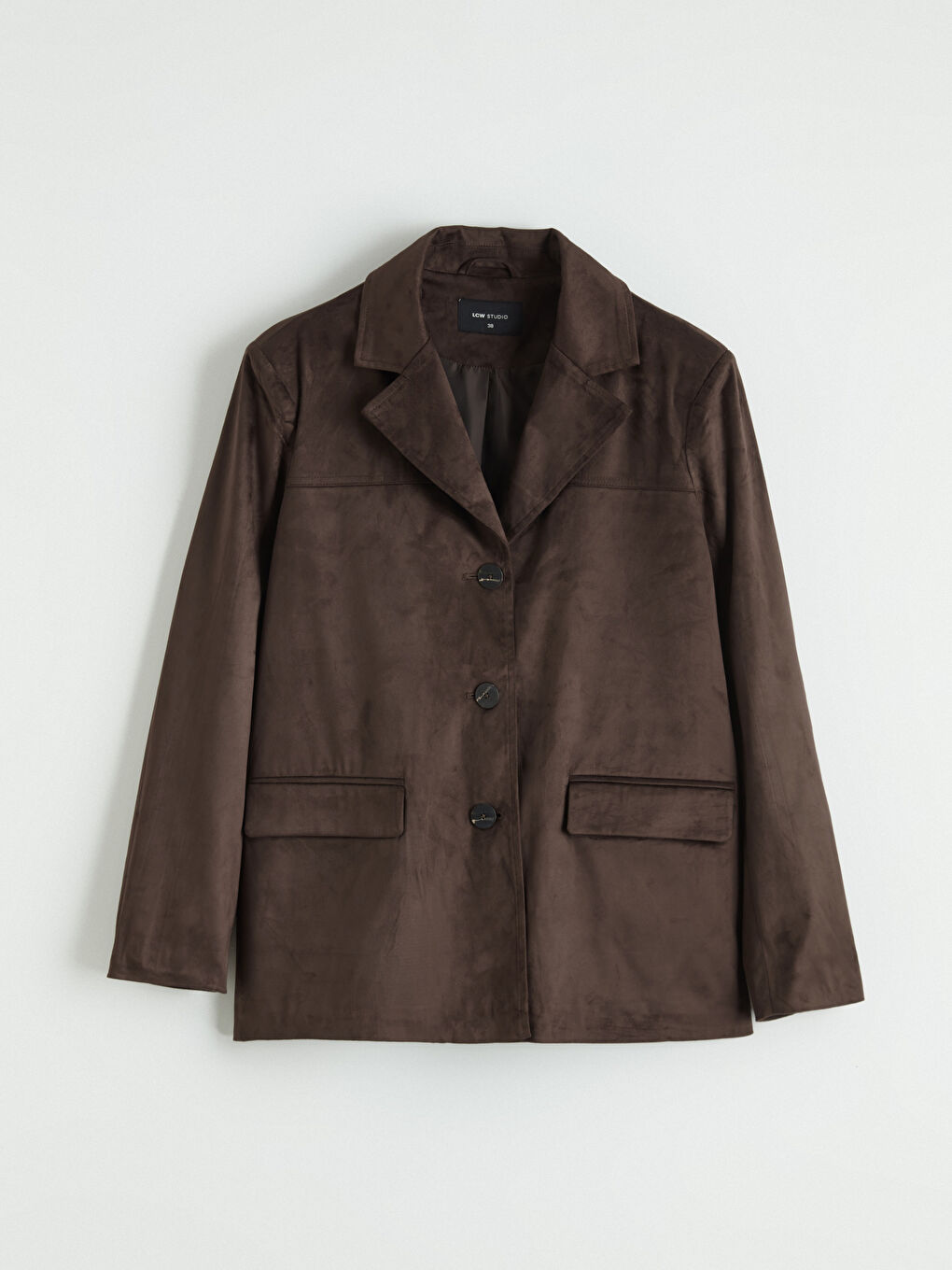 Women's Suede-Look Blazer-5