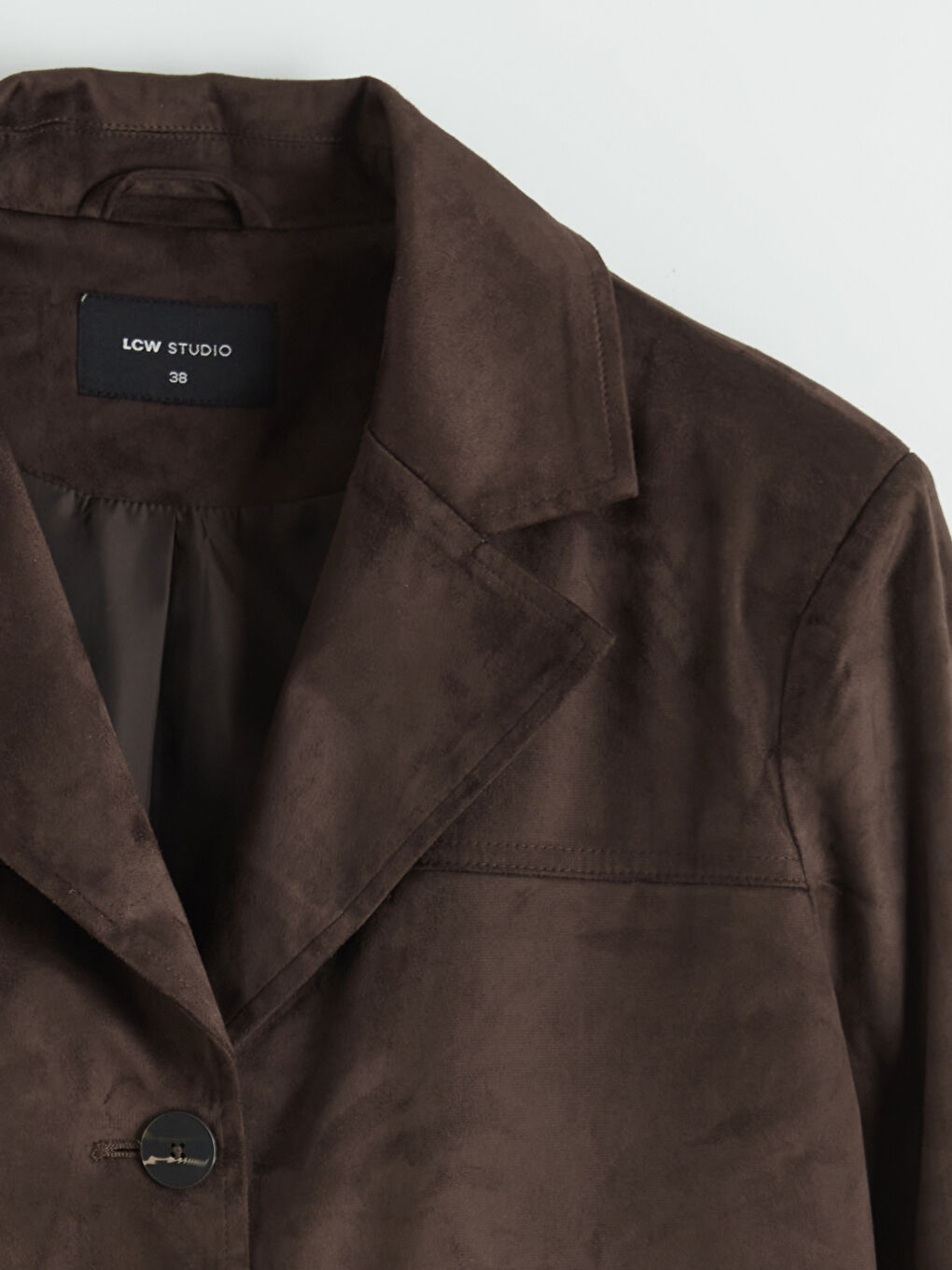 Women's Suede-Look Blazer-6