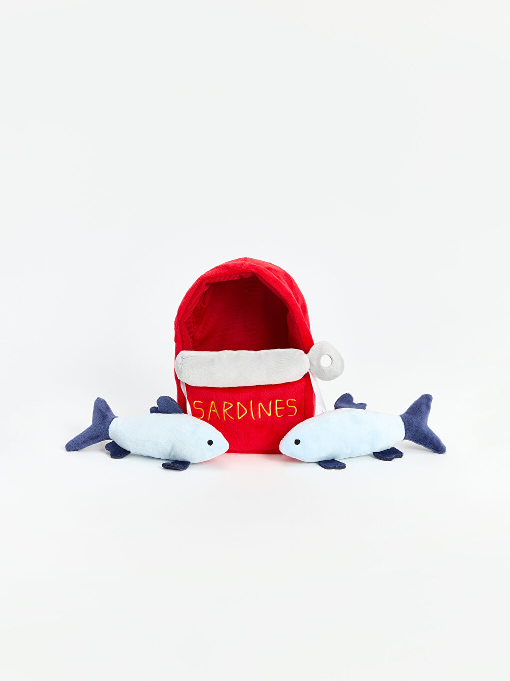 Coussin en peluche pour bébé en forme de poisson