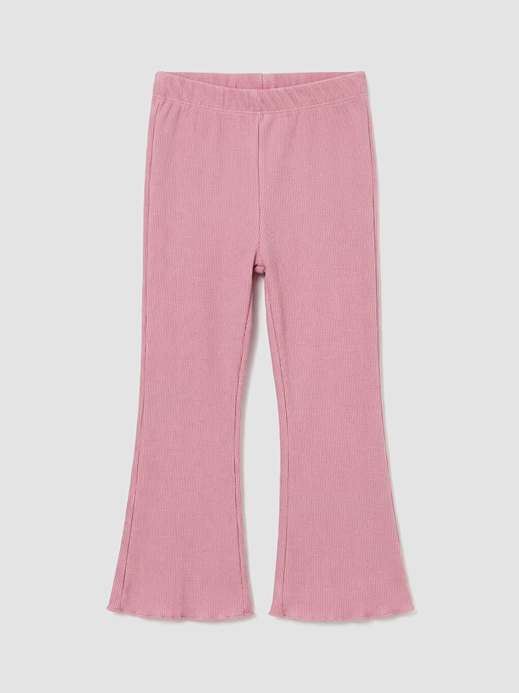 Pembe İspanyol Paça Kız Çocuk Tayt