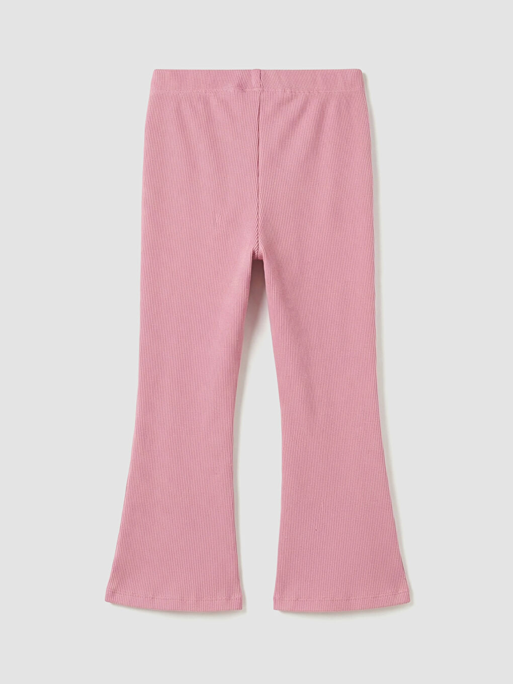 Pembe İspanyol Paça Kız Çocuk Tayt-1