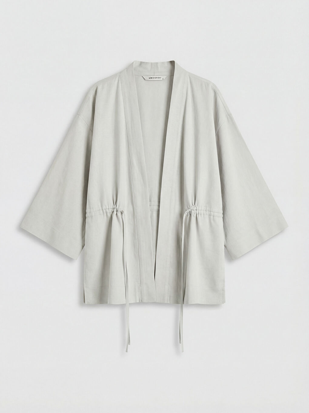 Kimono BEIGE Femme-4