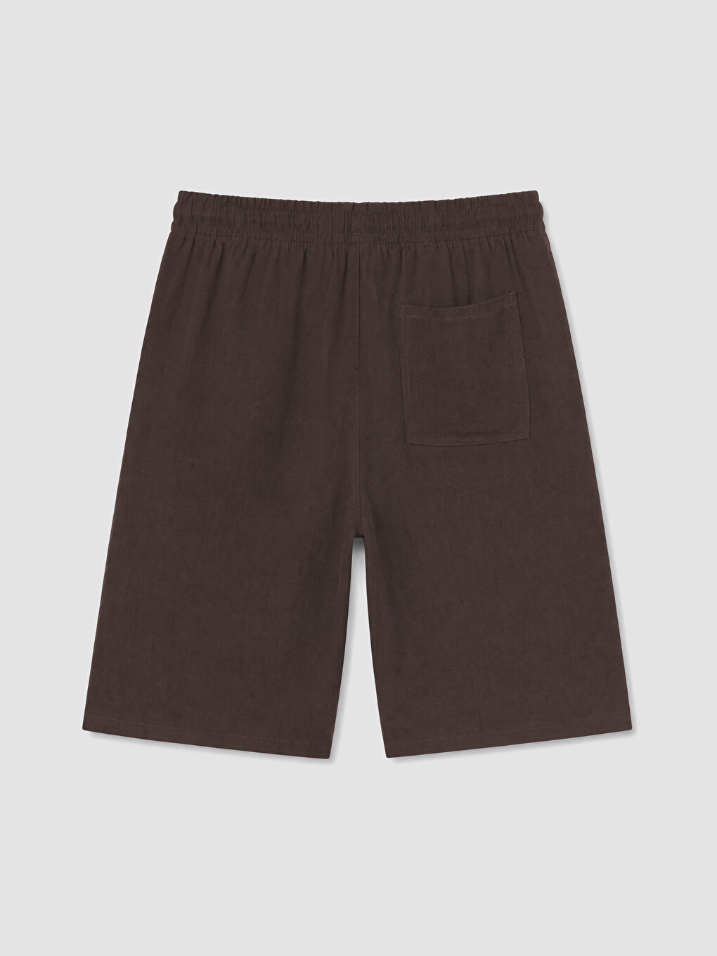 Man Brown Shorts-6