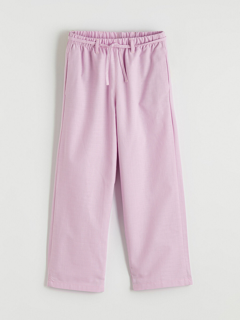 Lila Loose Fit Kız Çocuk Pantolon