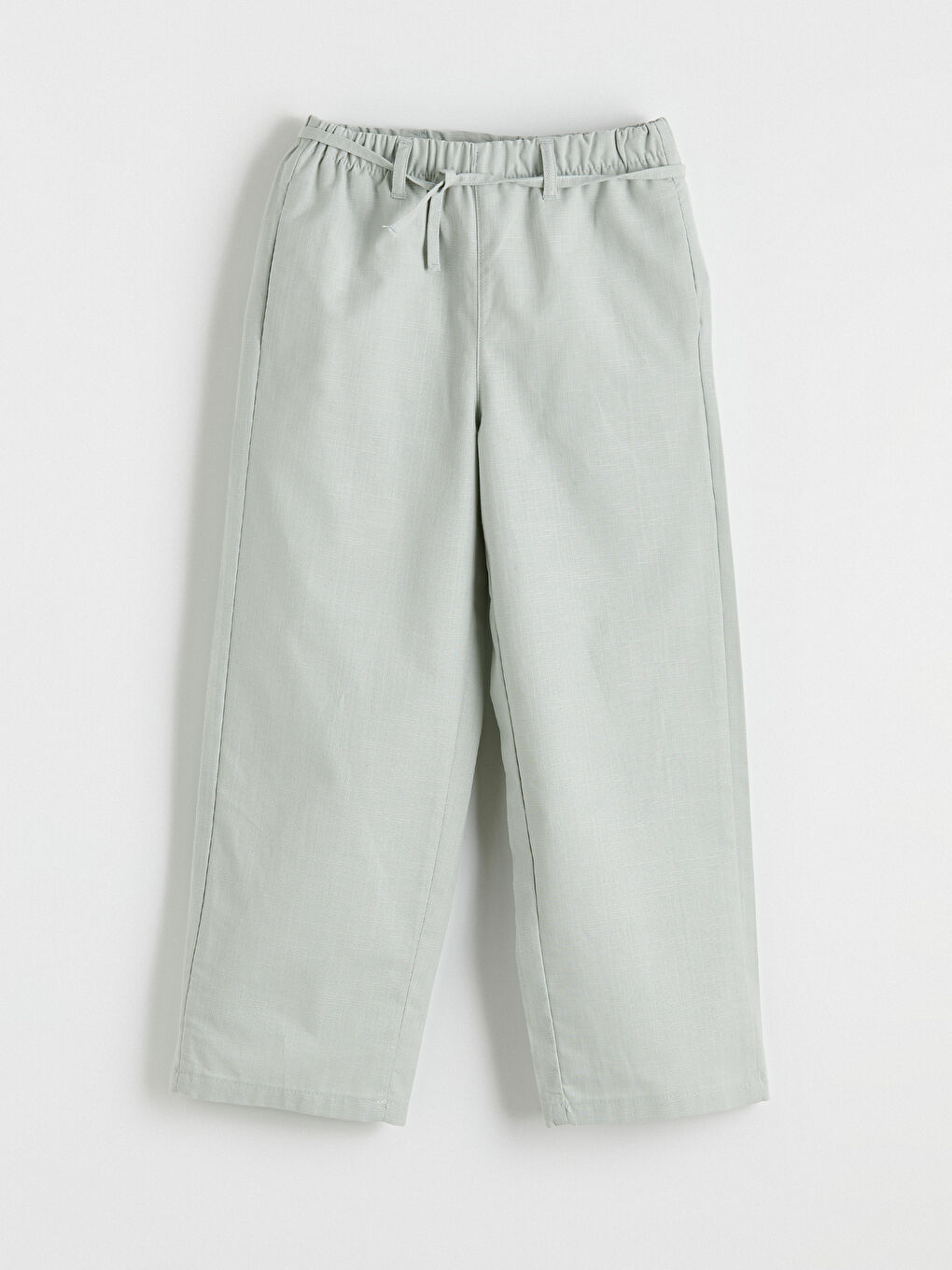 Yeşil Loose Fit Kız Çocuk Pantolon