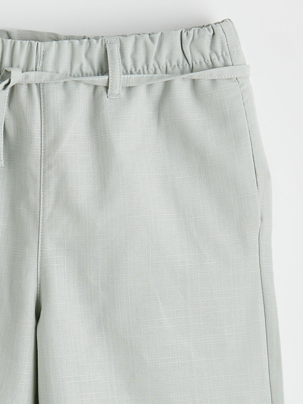 Yeşil Loose Fit Kız Çocuk Pantolon-1