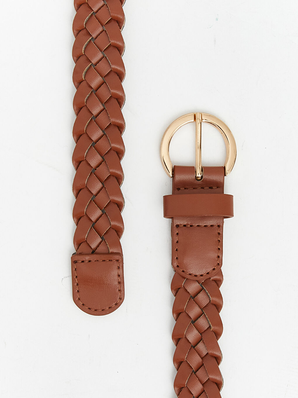 Плетеный женский ремень-2