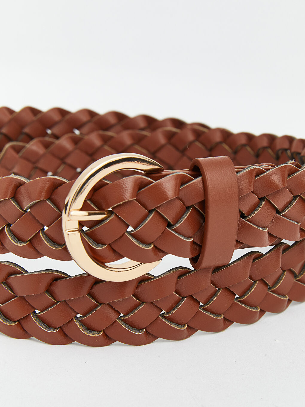 Плетеный женский ремень-3