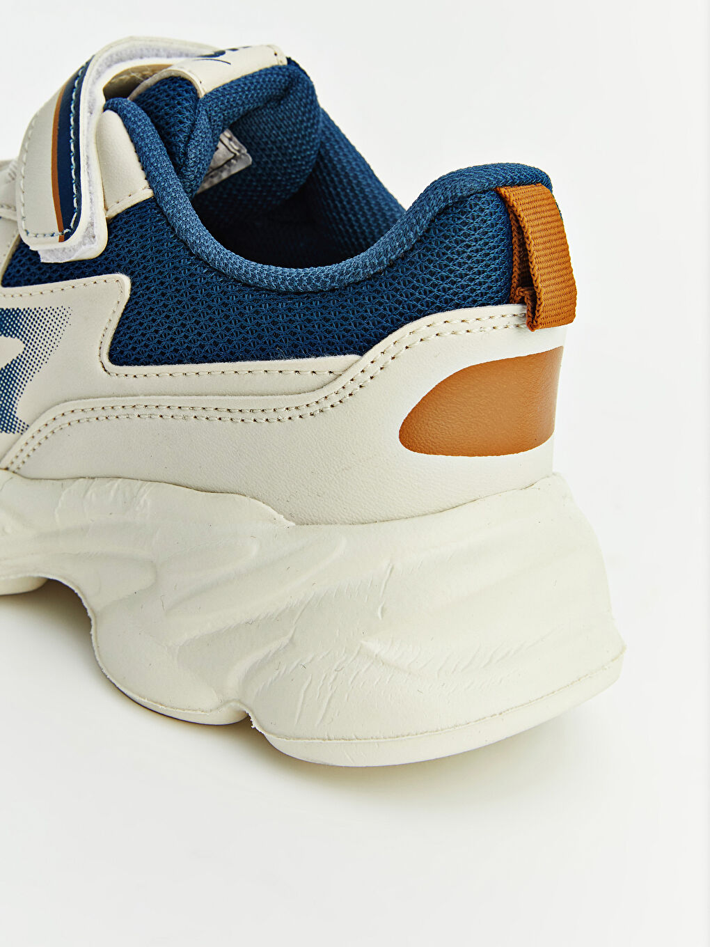 Petrol Bağcık ve Cırtlı Erkek Bebek Spor Ayakkabı-3