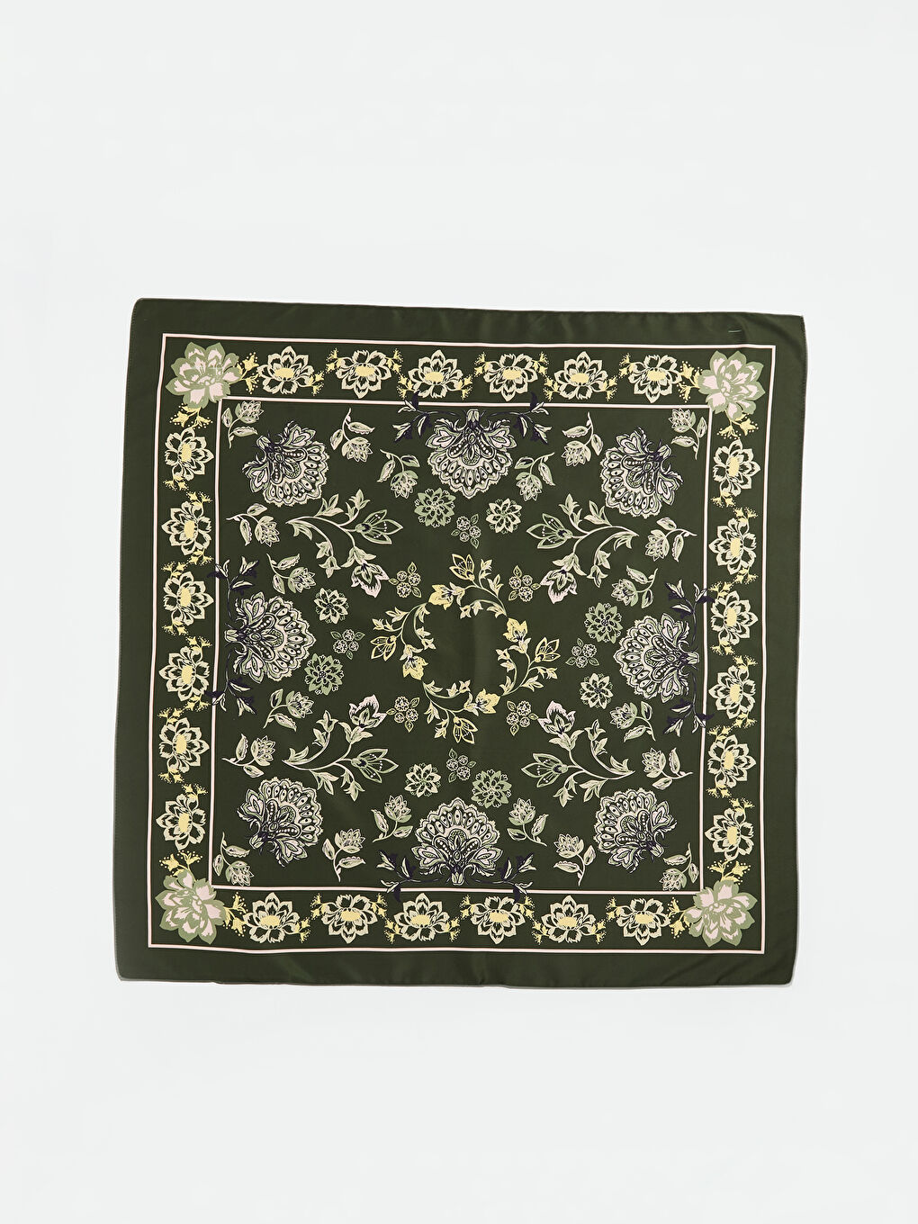 TAMNO ŽUTA Mali šal Žena-2