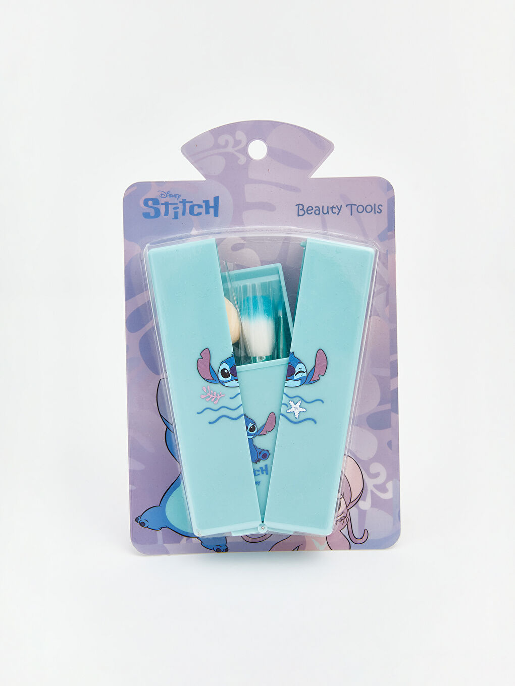 Lilo ve Stitch Baskılı Kız Çocuk Makyaj Fırçası