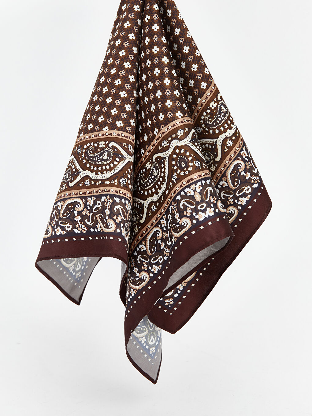 Patterned Women's Small Scarf-2