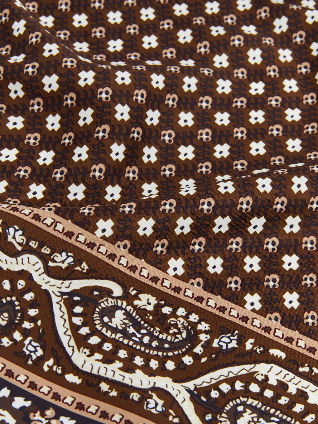 Patterned Women's Small Scarf-3