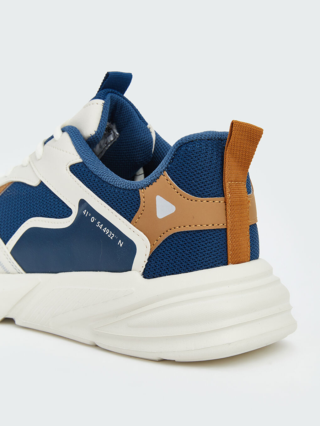 Bej Renk Bloklu Erkek Çocuk Spor Ayakkabı-4