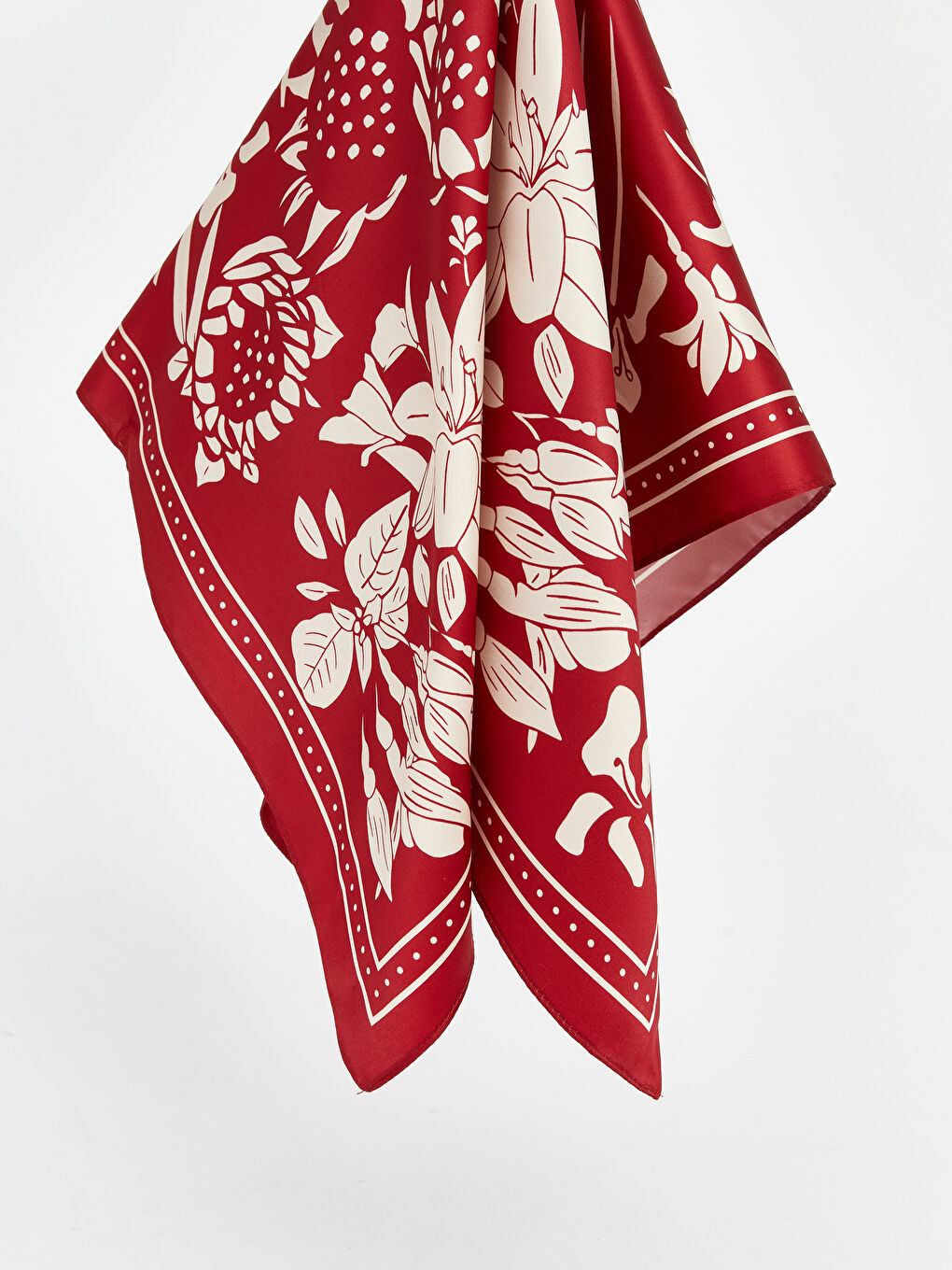 Шарен малък шал за жени-2