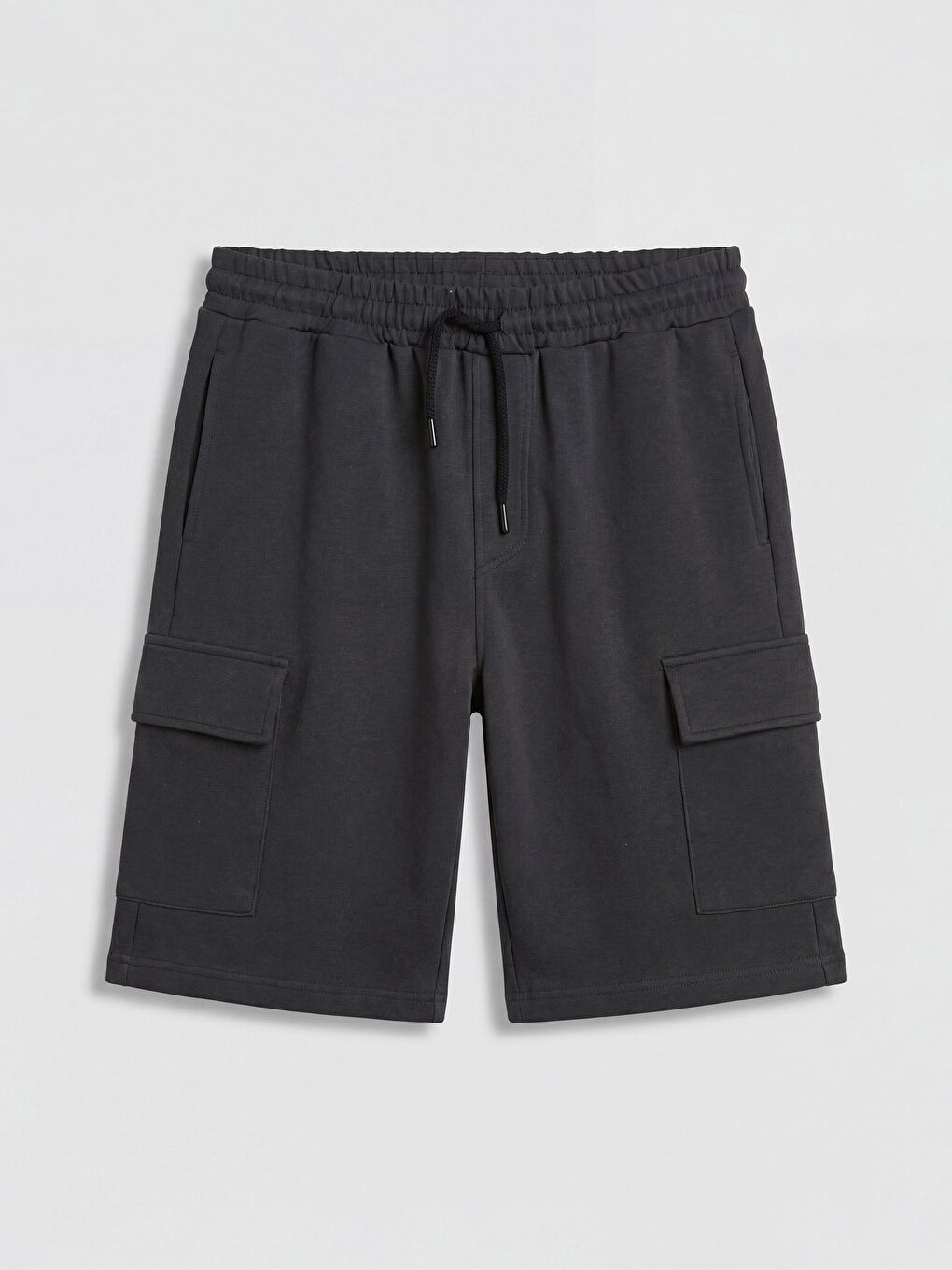 Antrasit Standart Kalıp Erkek Kargo Şort