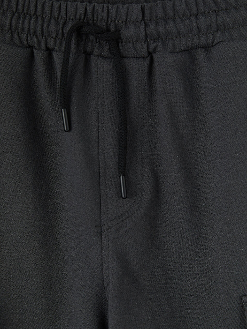 Antrasit Standart Kalıp Erkek Kargo Şort-2