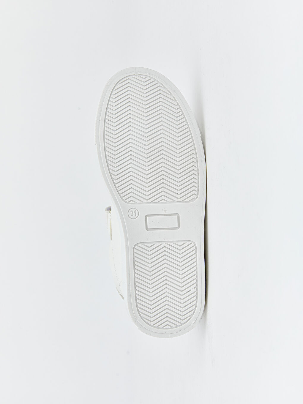 Beyaz Bağcık ve Cırt Cırtlı Kız Çocuk Spor Ayakkabı-3