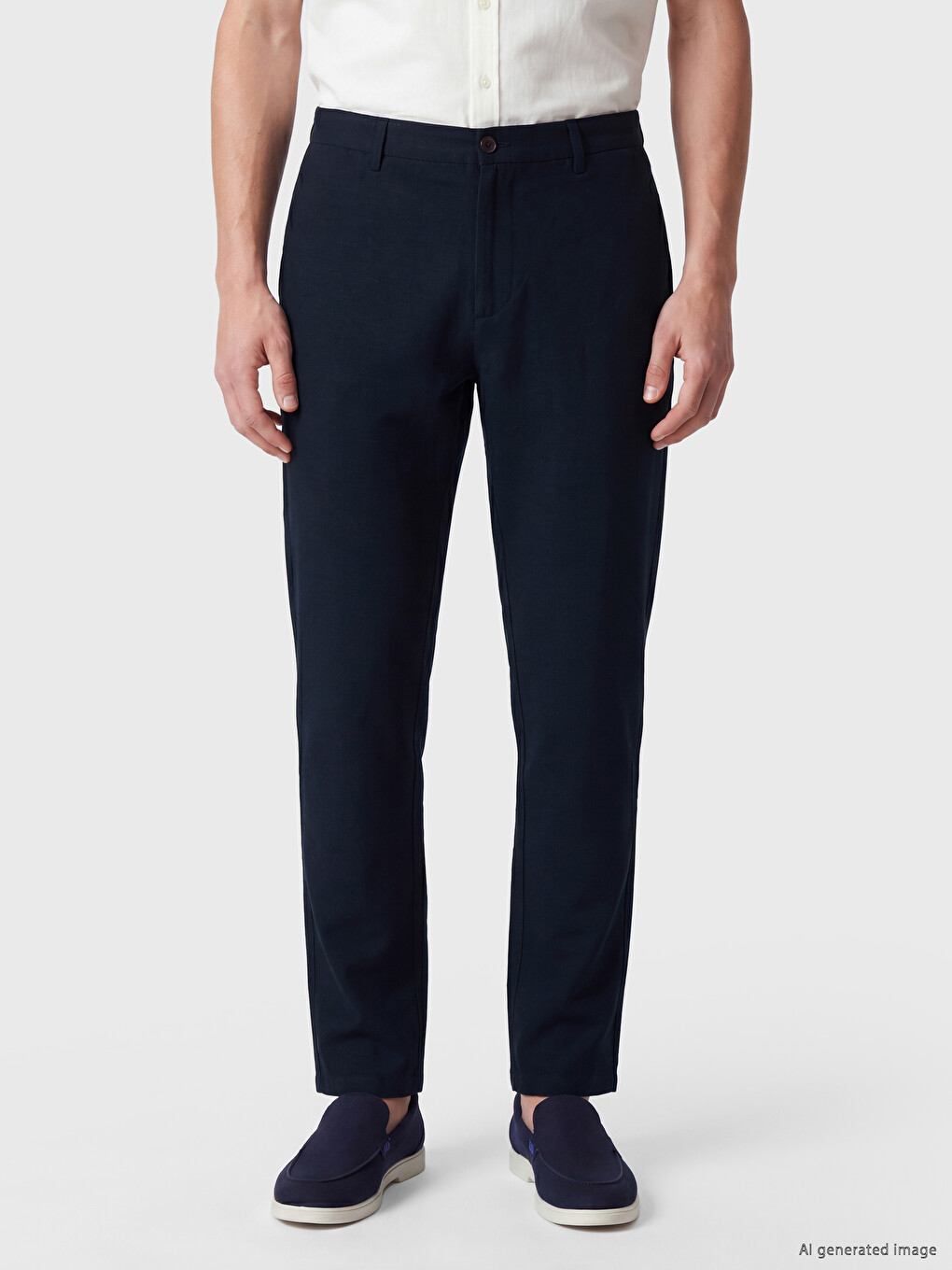 Standard Fit Men's Trousers-1