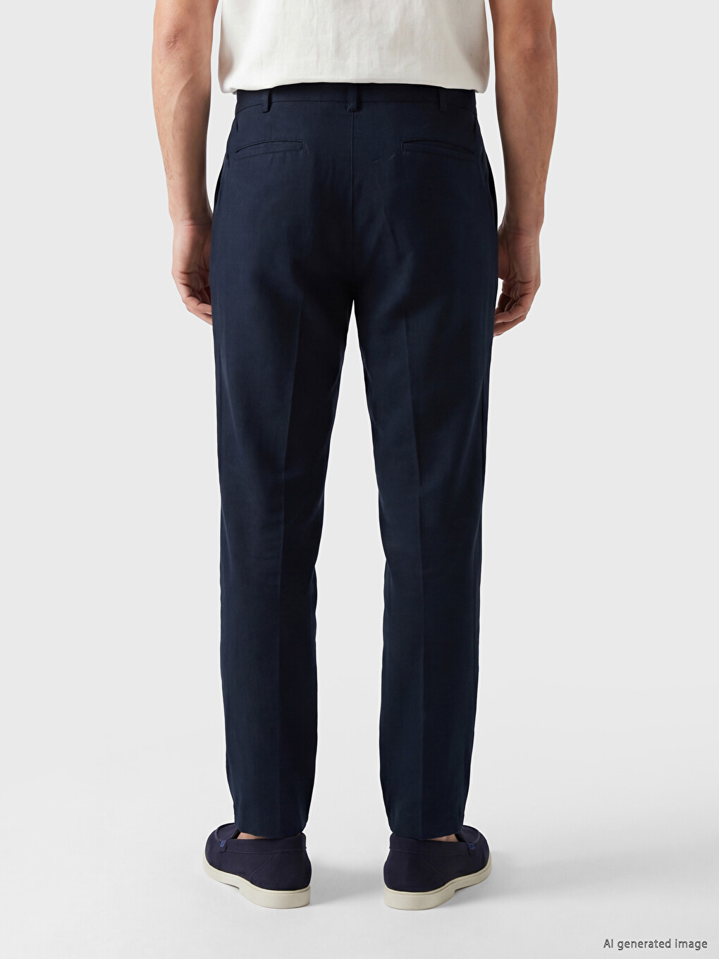 Standard Fit Men's Trousers-3