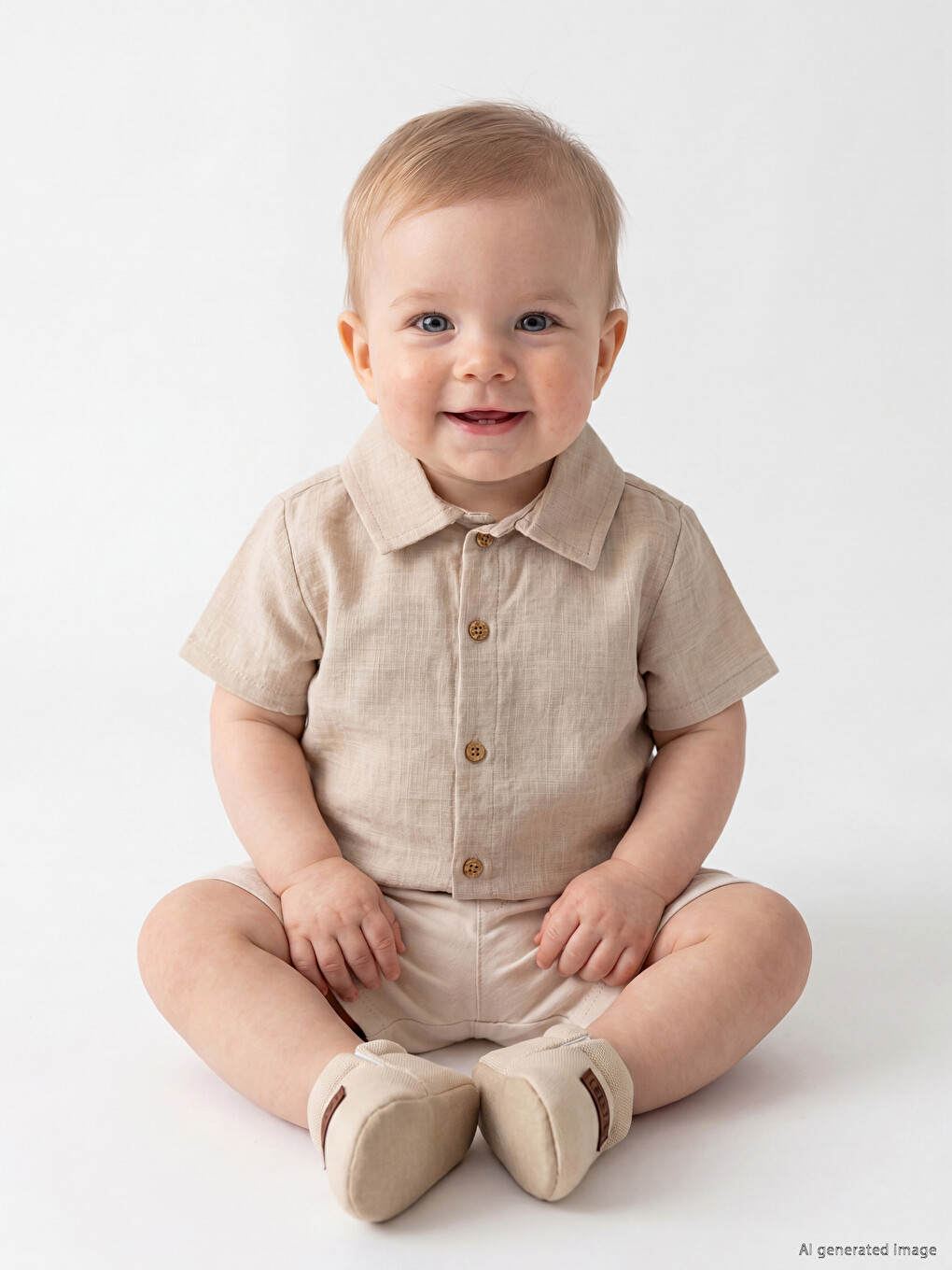 Short Sleeve Baby Boys' Shirt