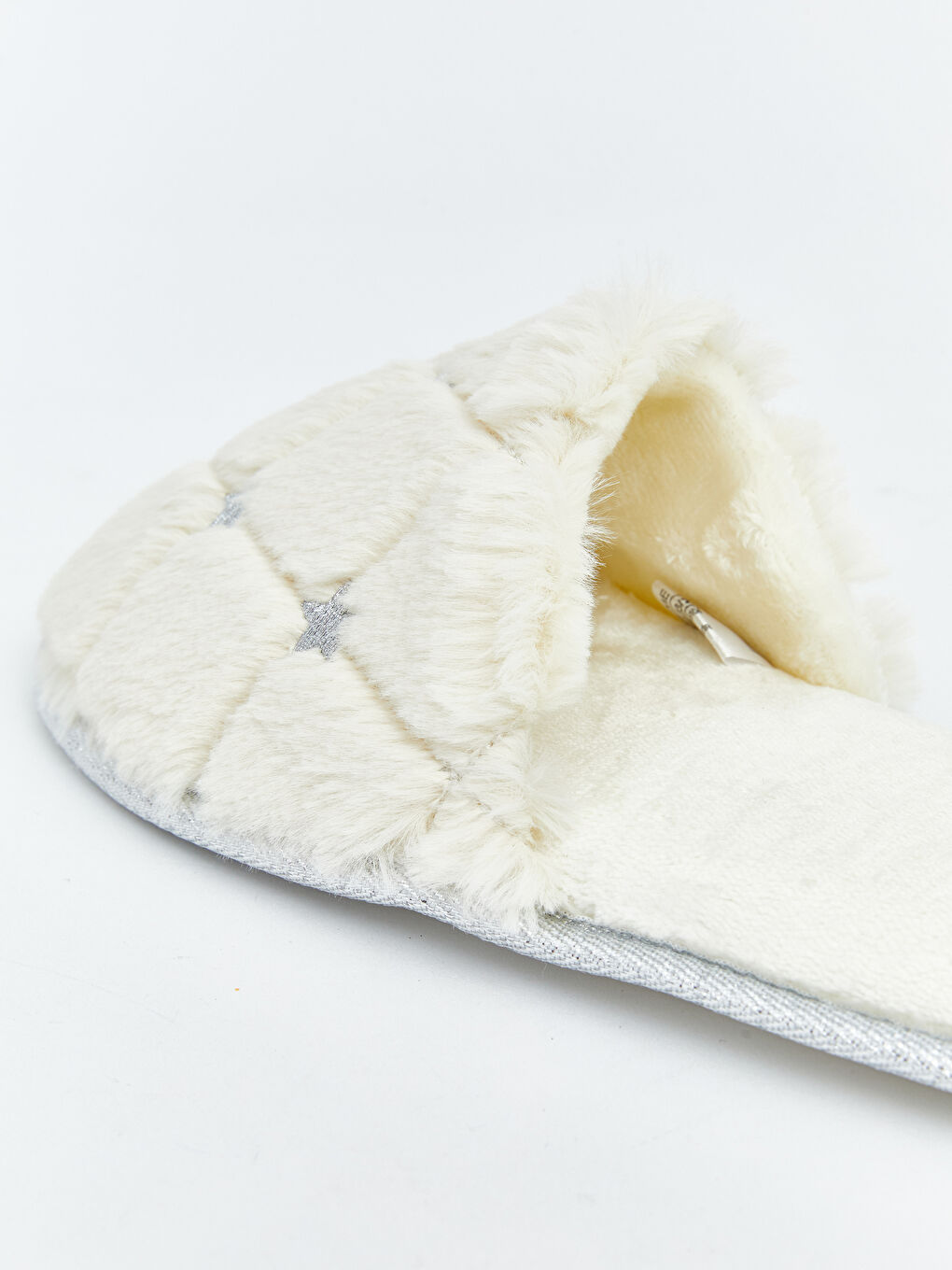 Женские плюшевые тапочки-5