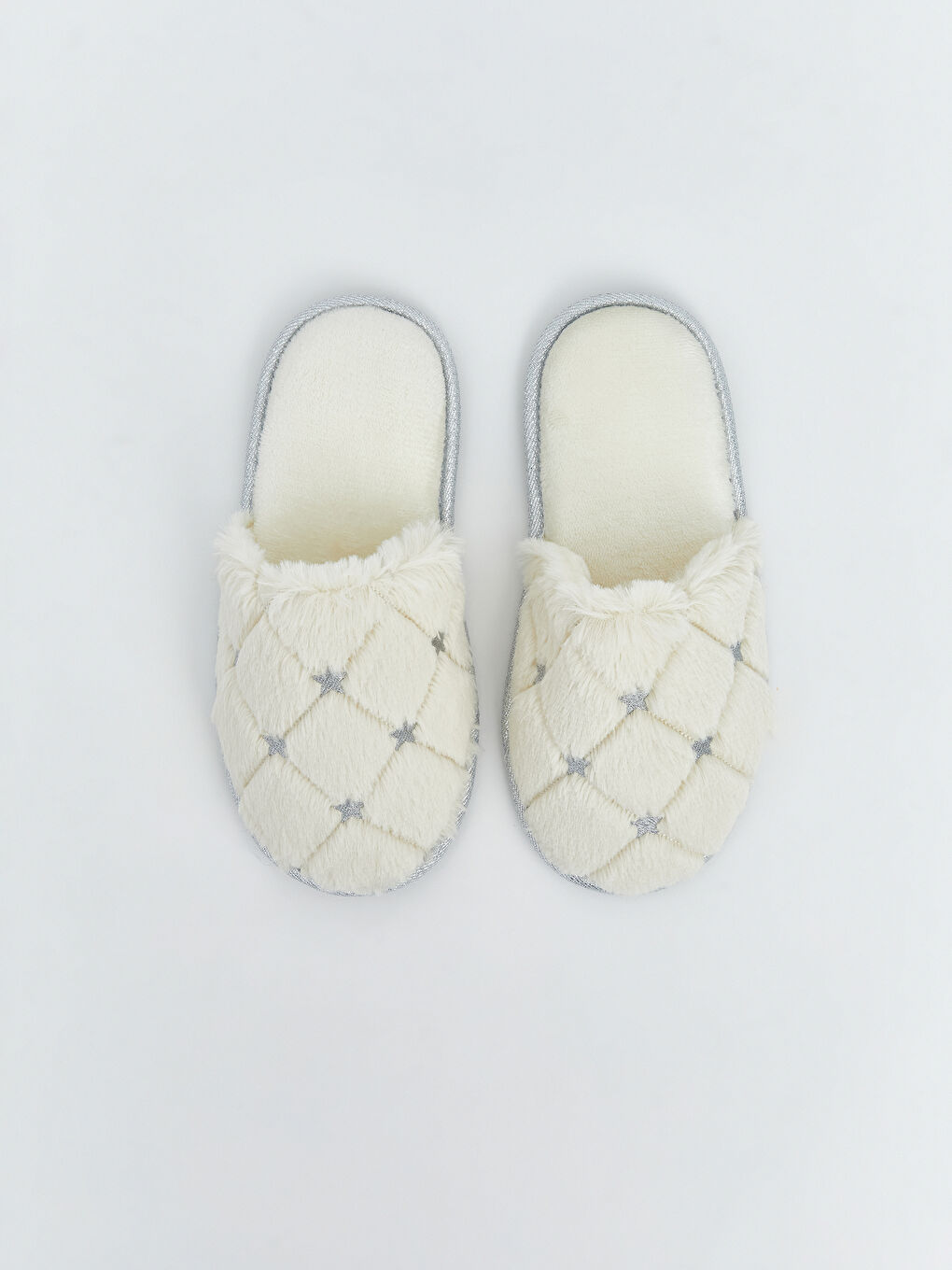 Женские плюшевые тапочки-6