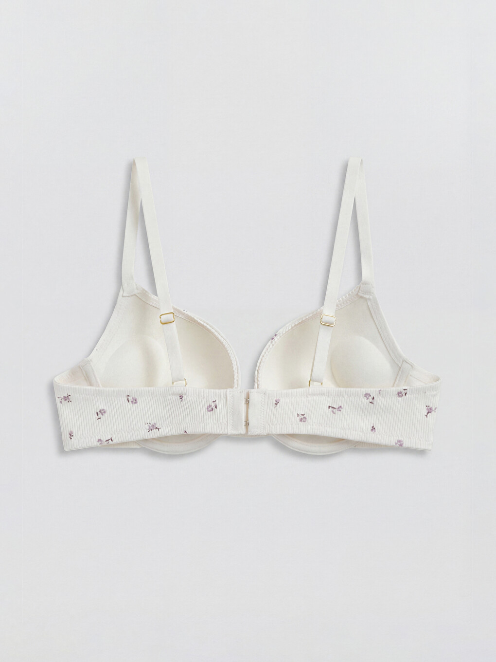 Wired Padded Floral T-Shirt Bra-1