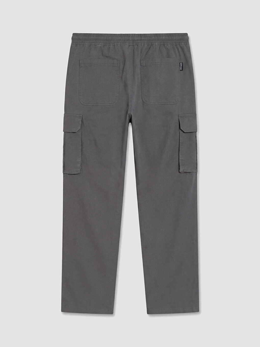 Relax Fit Poplin Men's Cargo Trousers-6