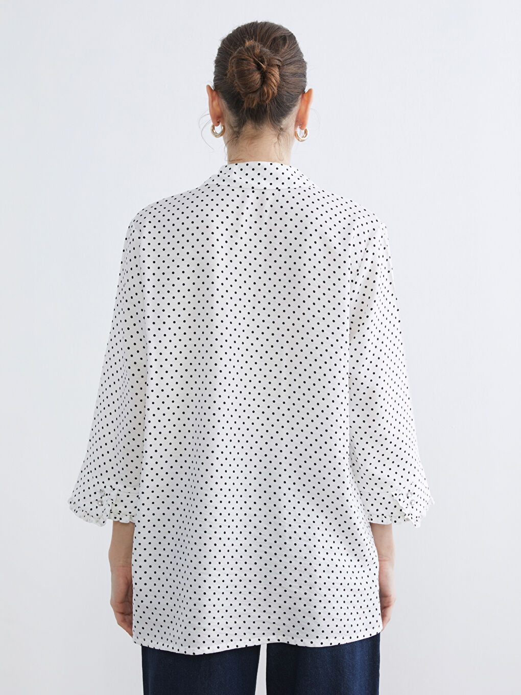 Polka Dot Women's Shirt-3