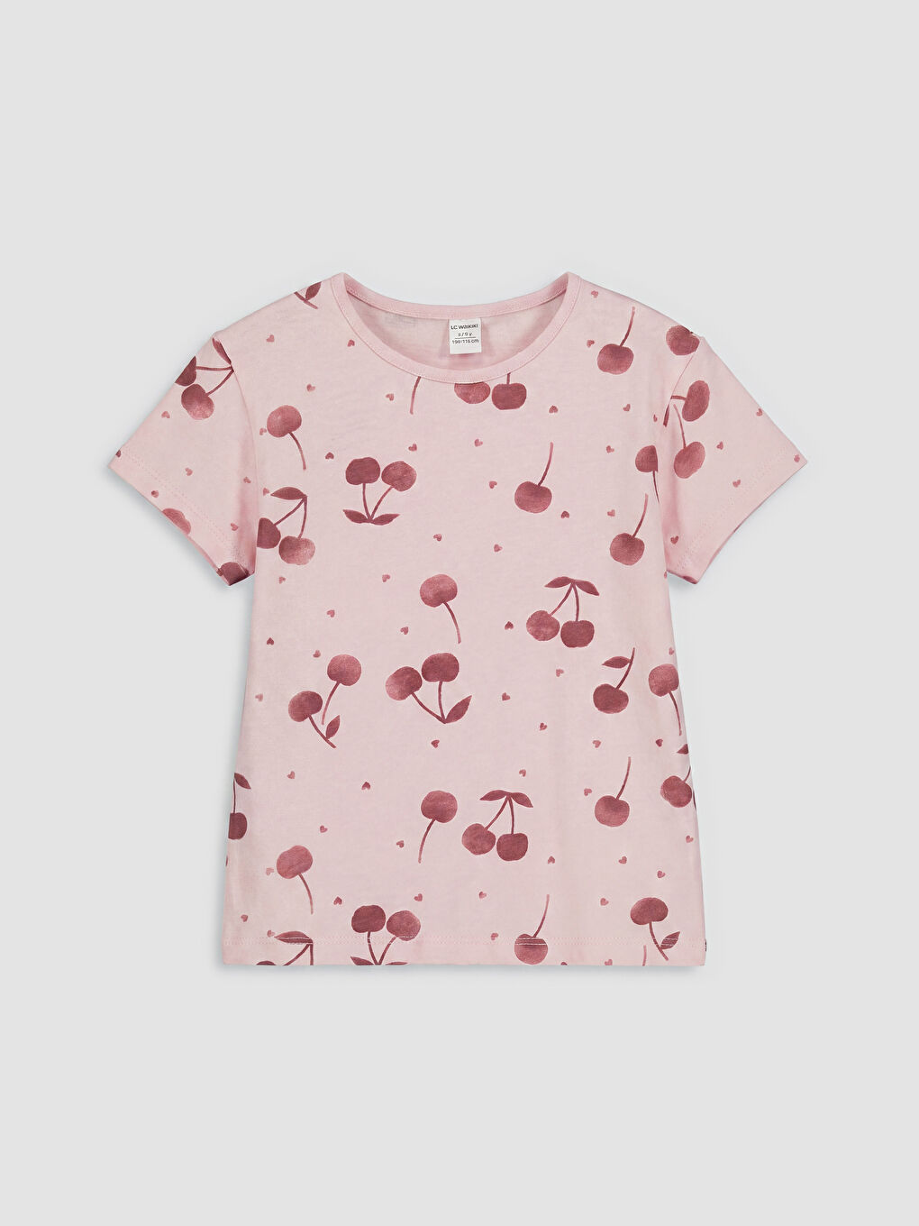 Cherry Printed Girls' T-Shirt