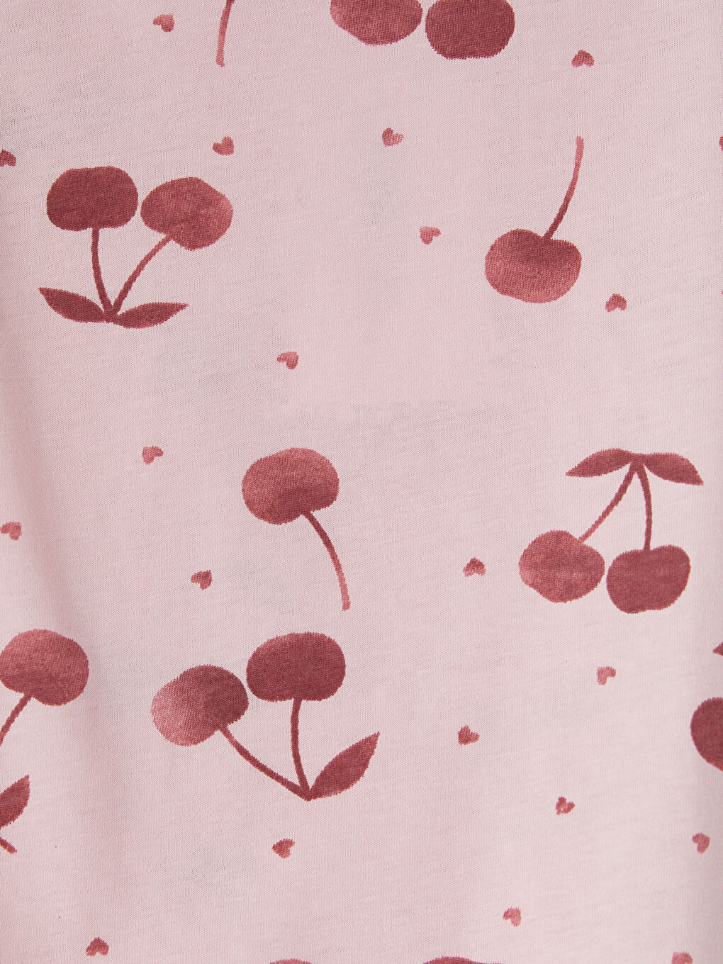 Cherry Printed Girls' T-Shirt-2