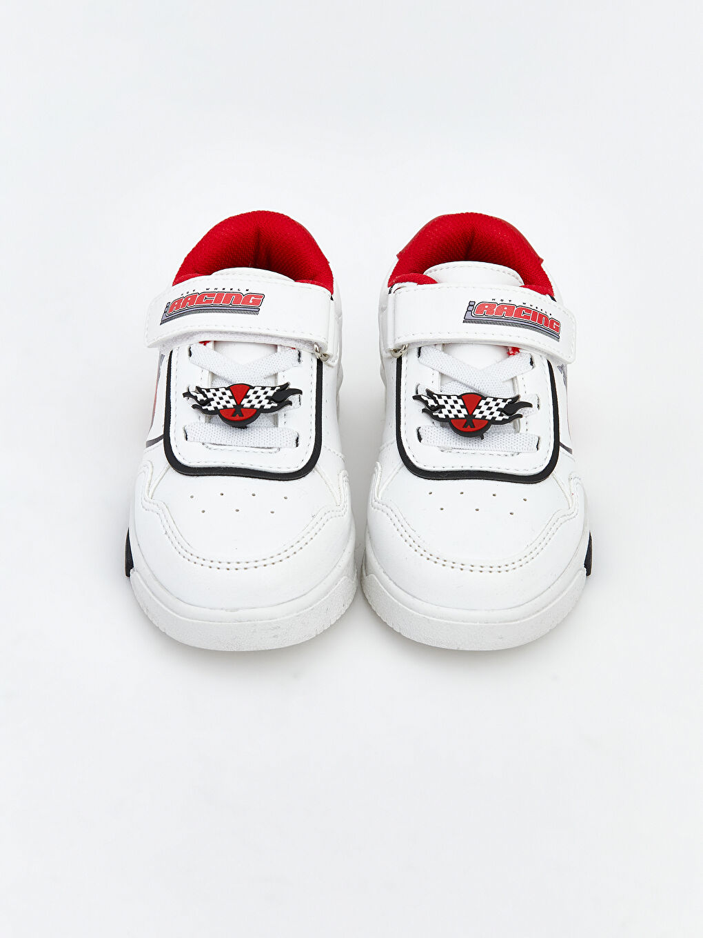 Beyaz Hot Wheels Baskılı Erkek Bebek Spor Ayakkabı-2
