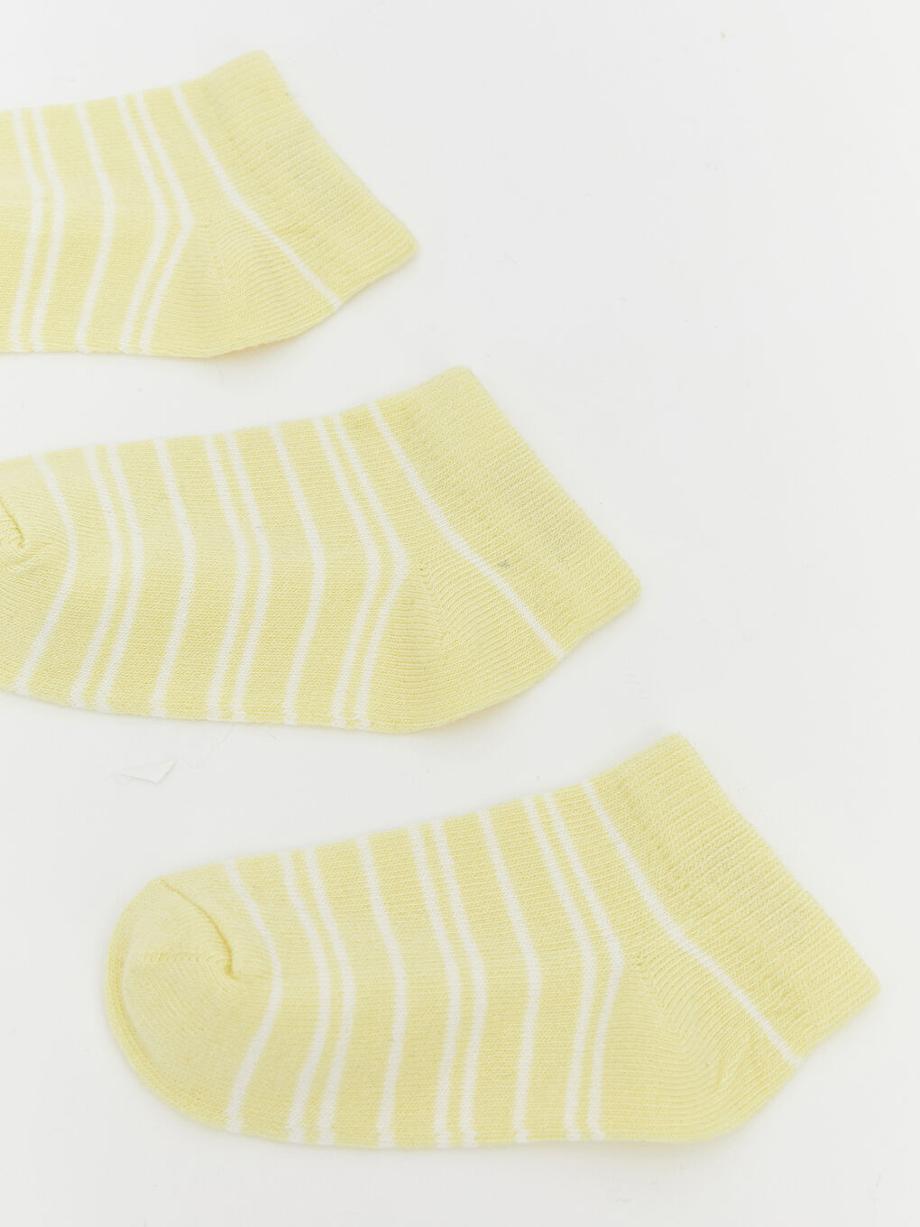 Girl YELLOW Trainer Socks-1