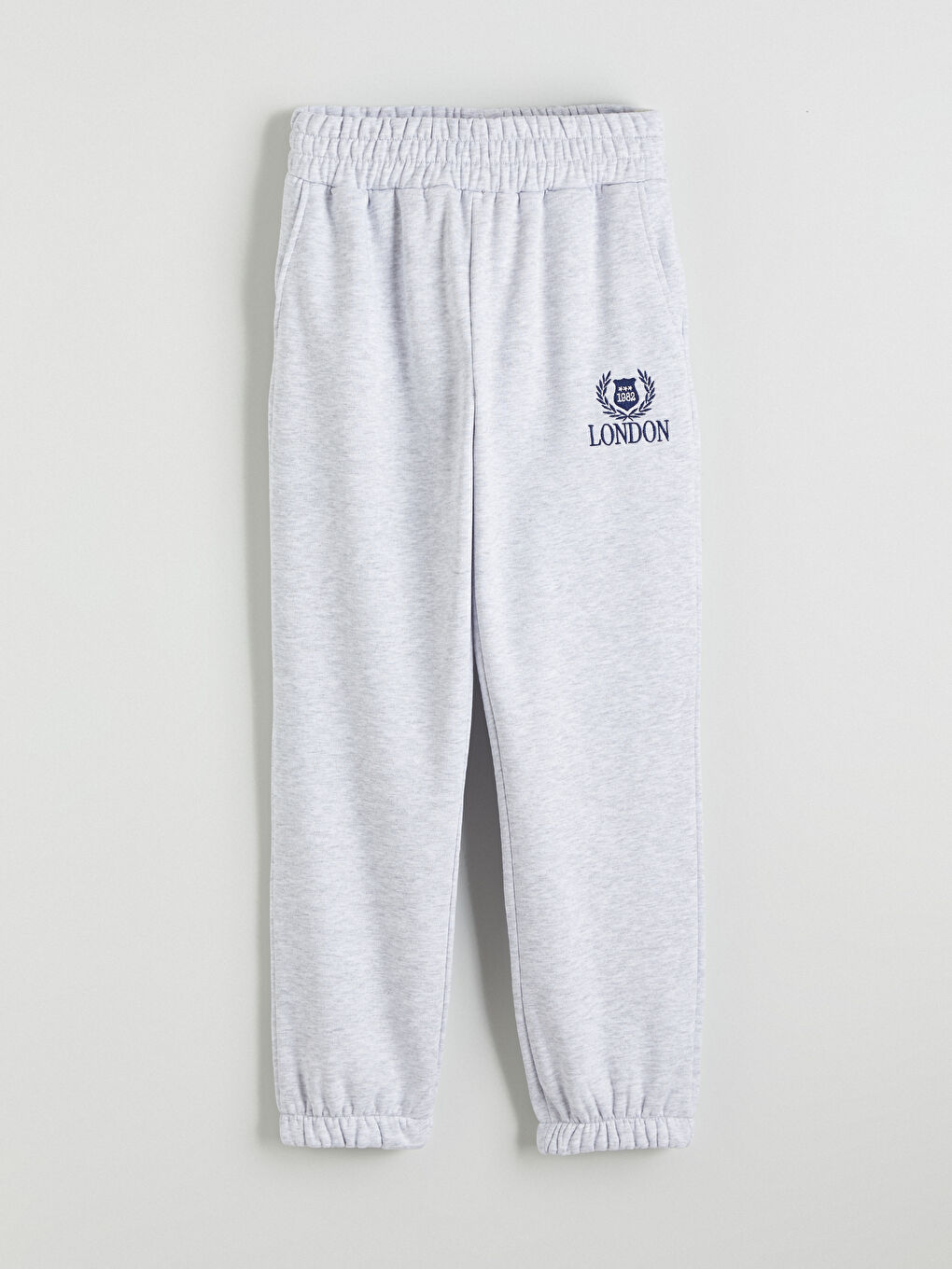 بنطال رياضي رياضي رمادي امرأة-4